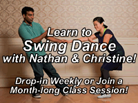 Learn to Swing Dance at Cat's Corner!