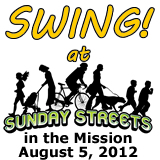 Swing at Sunday Streets!