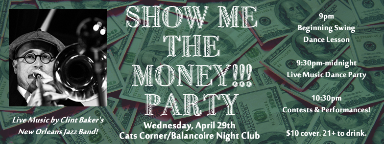 show me the money party with clint baker