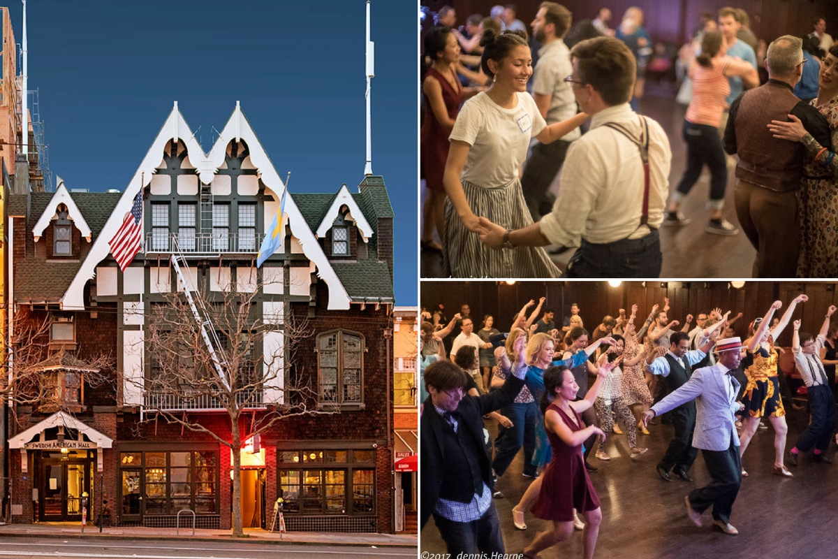 Cats Corner San Francisco Swing Classes And Live Cats Corner At Swedish American Hall